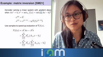 Ewin Tang - On quantum linear algebra for machine learning - IPAM at UCLA