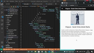 Tutorial Pembuatan Aplikasi Galeri Lagu Menggunakan VS Code dan Flutter