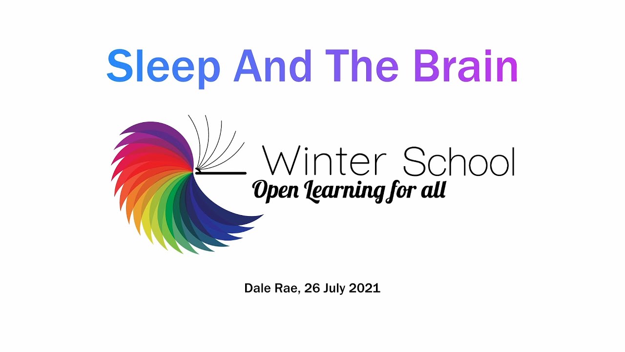 Physiology of sleep: Dr Dale Rae - YouTube