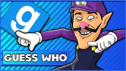 Gmod Guess Who Funny Moments: Nintendo Characters, Yoshi