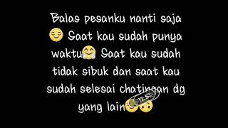 story wa buat yg bales chat lama