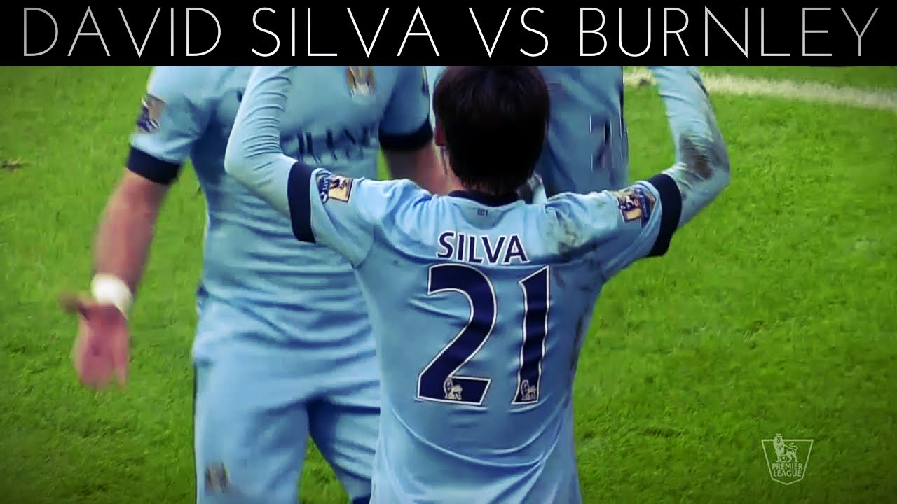 David Silva vs Burnley (H) 2014-2015 EPL HD