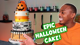 Epic Halloween Cake | The Sweet Impact