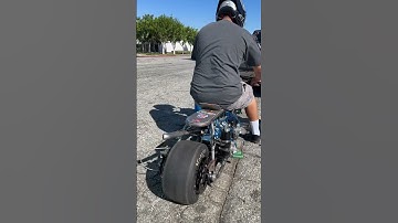 LAX/GTS Twin-Engine Minibike Startup #m5 #minibike #dragracing