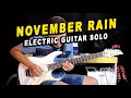 Guns n roses  november rain  electric guitar solo by estevo dourado