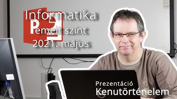 Prezentáció - 2021. május emelt szint - Kenutörténelem