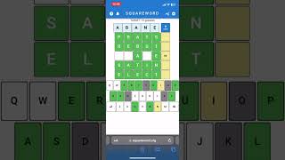 Playing Square Word 415