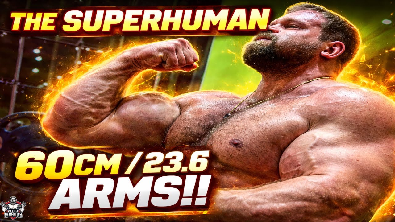 Kirill Sarychev’s Arms Are Not Human