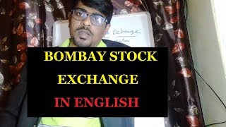 39. bombay stock exchange ii bse in english
