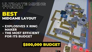 NEW BEST Mid Game Layout Ultimate Mining Tycoon Roblox!