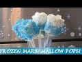 How To Make FROZEN Marshmallow Pops with Rock Candy! Recipe Inspired by Disney Frozen Movie