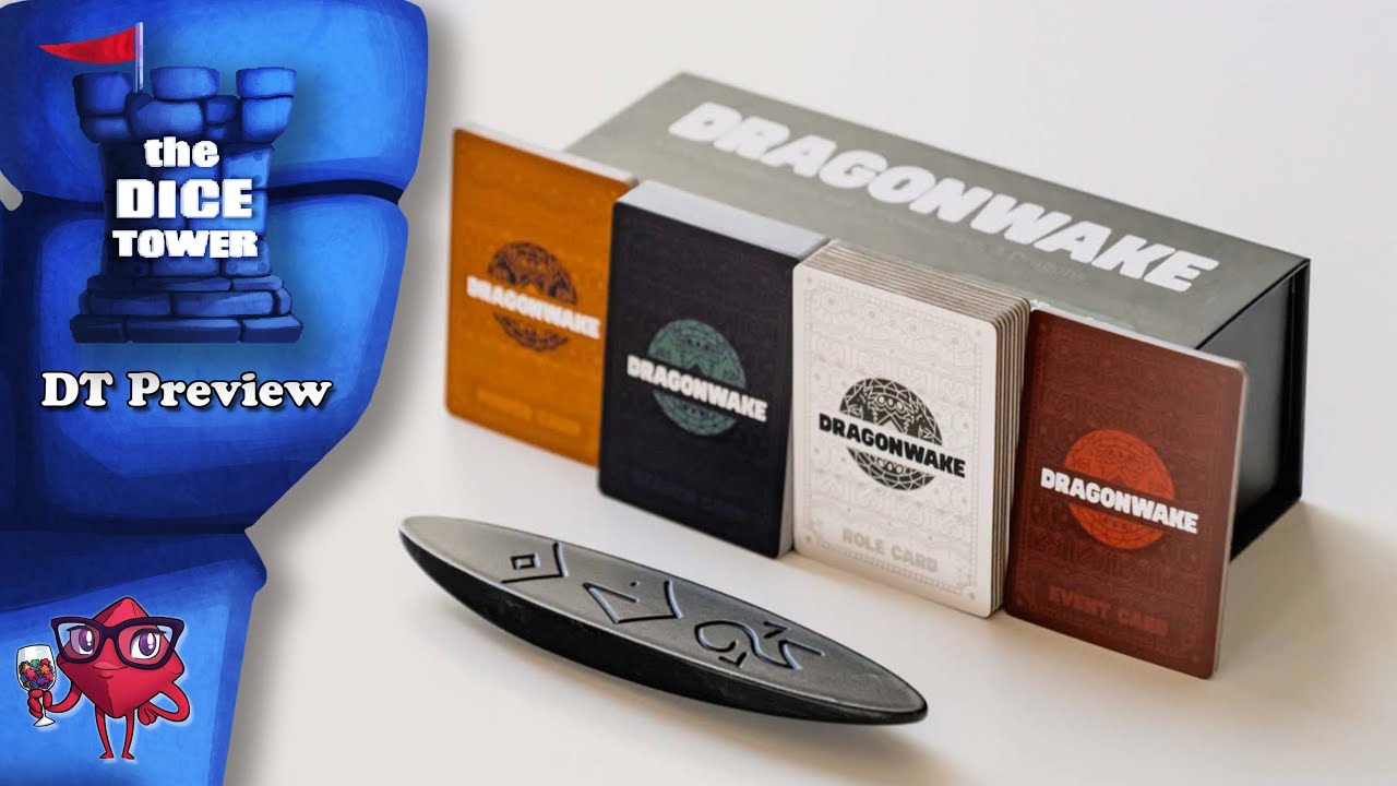 Dragonwake Party Game Dice Tower Preview by Ella YouTube