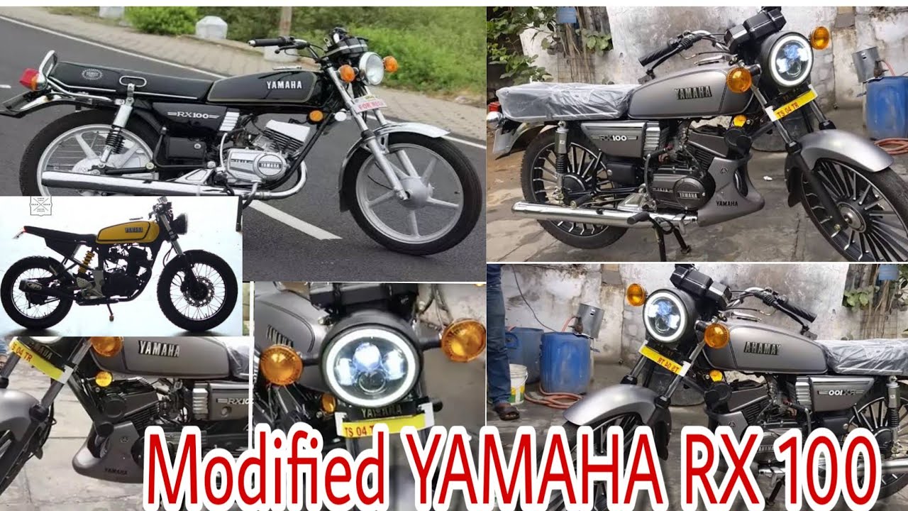 Top Modified Yamaha Rx 100 Youtube