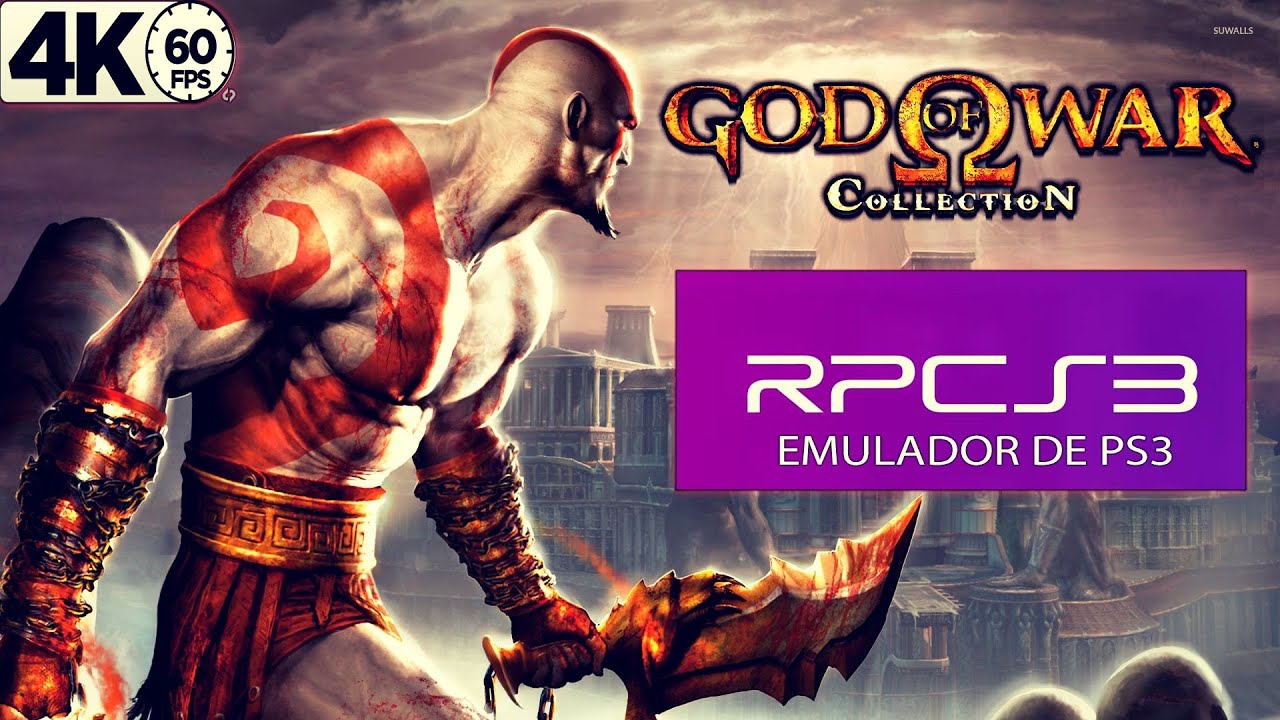 GOD OF WAR COLLECTION HD (RPCS3) I7 4790K + GTX 1070 RODANDO EM 4K