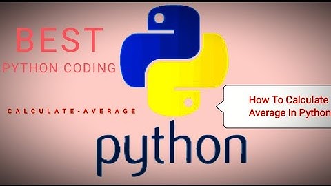 How To Find Average Of Two Number In Python 🔥