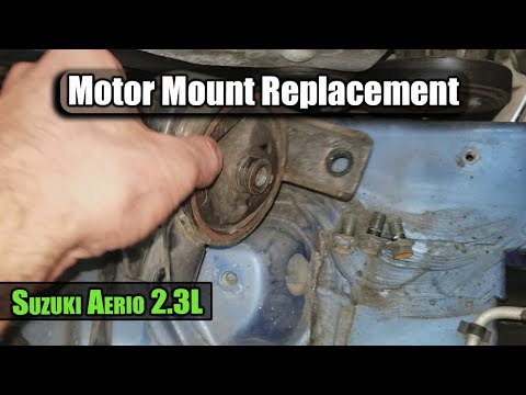 Complete Motor and Transmission Mount Replacement:  Suzuki Aerio 2.3L