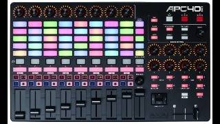 Hypnotic techno on Akai APC40 Mk2
