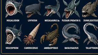 Every EXTINCT SEA PREDATOR Explained In 40 Minutes