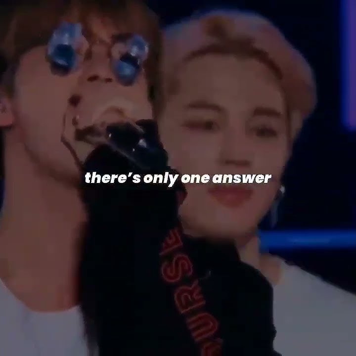 Answer:Love Myself~💜#bts #jhope #jimin #jungkook #taehyung #suga #rm #jin #kpop #shorts