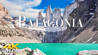 FLYING OVER PATAGONIA (4K UHD) - Relaxing Music With Beautiful Nature Videos - 4K Video Ultra HD