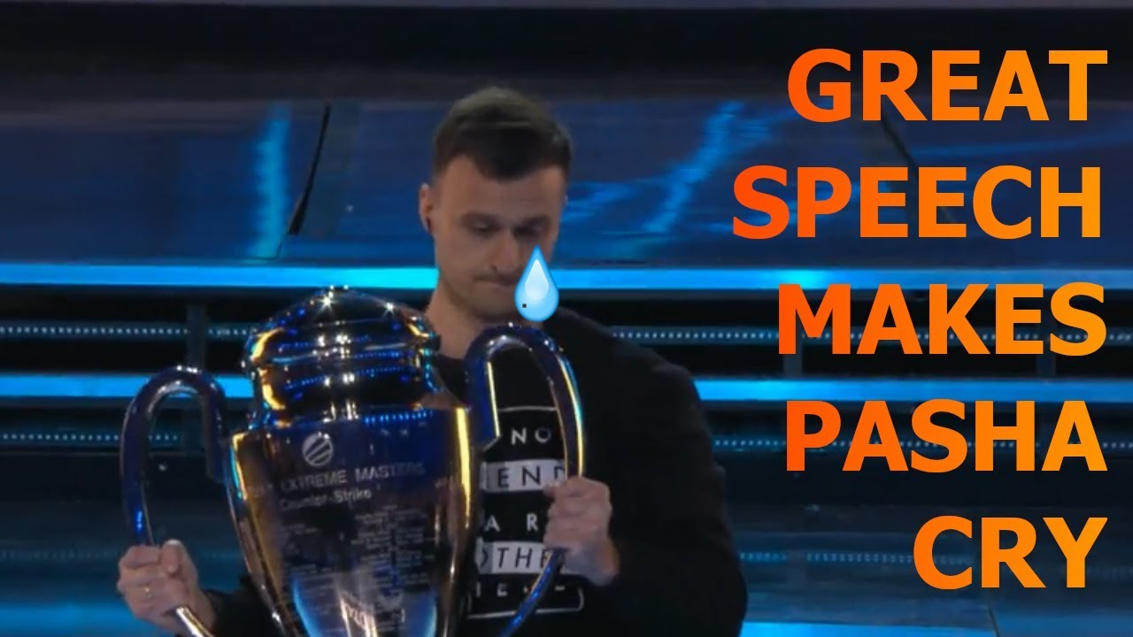 IEM Katowice 2019 Opening Ceremony - Carmacs Great Speech, pashaBICEPS is crying