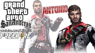 GTA x Free Fire - Skin Antonio [PC & Android]
