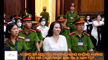 VÌ SAO BÀ NGUYỄN PHƯƠNG HẰNG KHÔNG KHÁNG CÁO MÀ CHẤP NHẬN BẢN ÁN 3 NĂM TÙ?