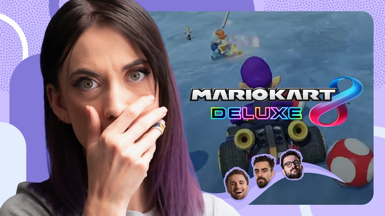 ON FAIT LA COURSE !! (c'est trop dur..) - Mario Kart (avec Squeezie, Djilsi & Etoiles)