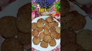 Healthy Bajra Mathri|Quick &amp; Crispy Snack Recipe!🍪 #shorts #shortsfeed #trending #new #youtubeshorts