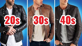 The PERFECT Leather Jacket For Your Age