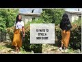 STYLING A MIDI SKIRT 10 WAYS | HOW TO WEAR IT