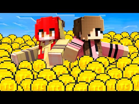 EU E MINHA AMIGA FICAMOS RICAS NO MINECRAFT