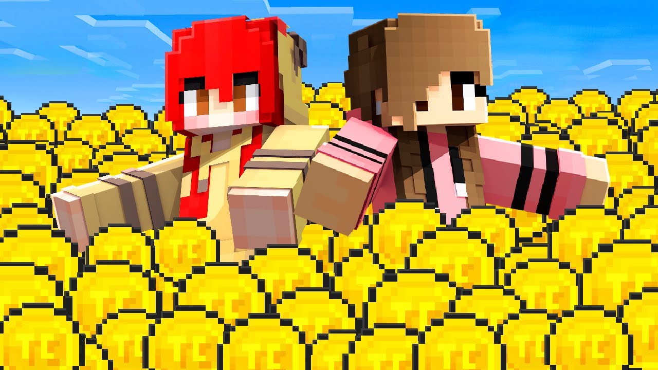 EU E MINHA AMIGA FICAMOS RICAS NO MINECRAFT