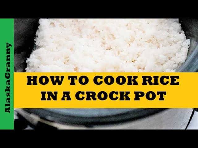Crock-Pot Express White Rice + Video - Crock-Pot Ladies