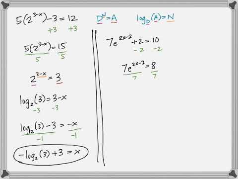 4D Solving Exponential Equations