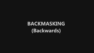 Backmasking compilation with turkish subtitle songs: led zeppelin -
stairway to heaven john lennon imagine yoko ono kiss metallica am i
evil ...