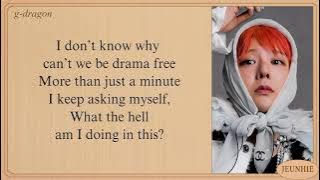 GDRAGON Drama Easy Lyrics