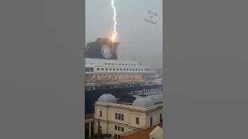 lightning strikes terrifying footage #lightning #lightning #thunder #nature #earth #shorts