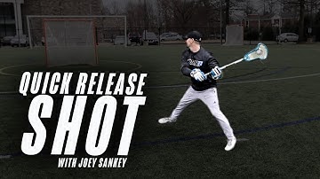 How To: The Quick Release Lacrosse Shot with Joey Sankey | Team 11 Lacrosse Tips