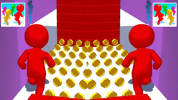 Color Run Stickman 3D Gameplay (iOS & Android) Walkthrough Part 2