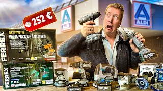 OUTILS ALDI mieux que PARKSIDE LIDL !? 252€ la gamme FERREX