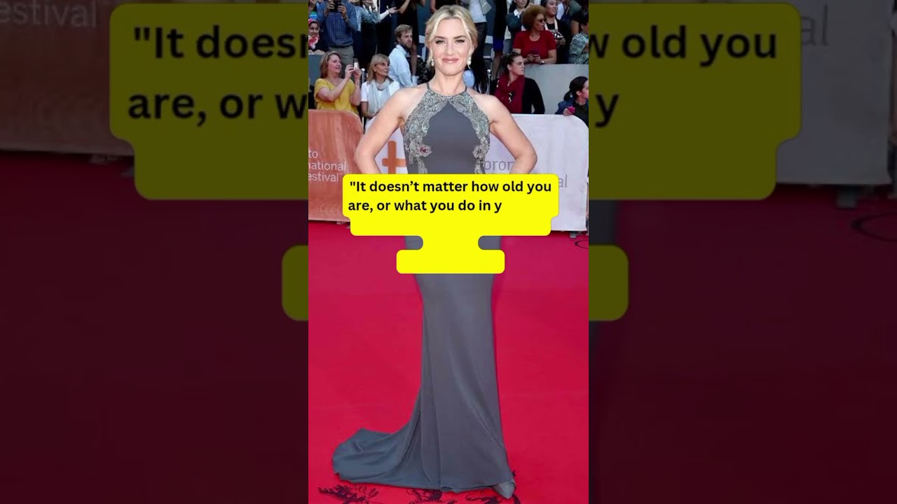 Kate Winslet life quote 