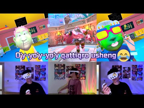 #roro O'y-yo'y-yo'y qattiqro usheng 😂 Gladiator batlle ⚔️ Layk bosamiz #vr #vrgaming #gameplay #like