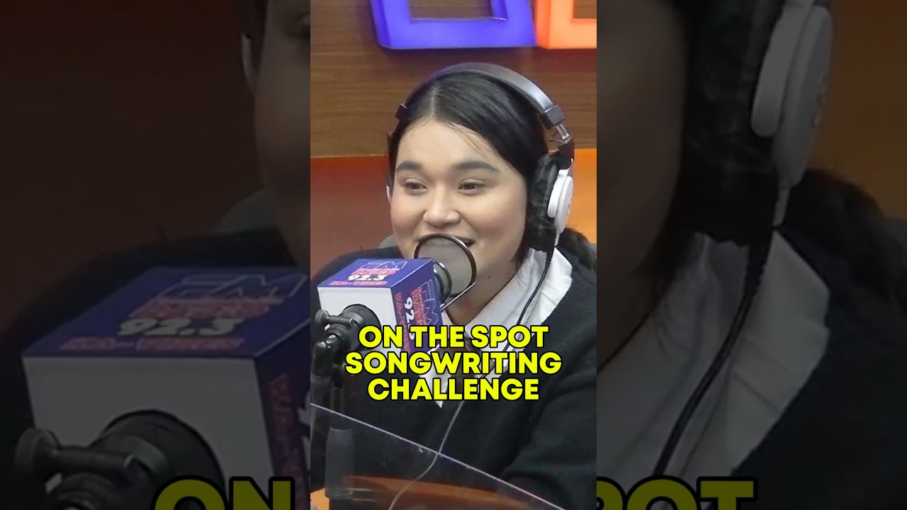 ON THE SPOT SONGWRITING CHALLENGE! 🤯 JhaiClong at Trisha Denise, Pinahanga ang lahat!