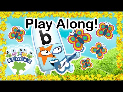 Can You Find The BUTTERFLY MentalHealthAwareness Phonics Alphablocks