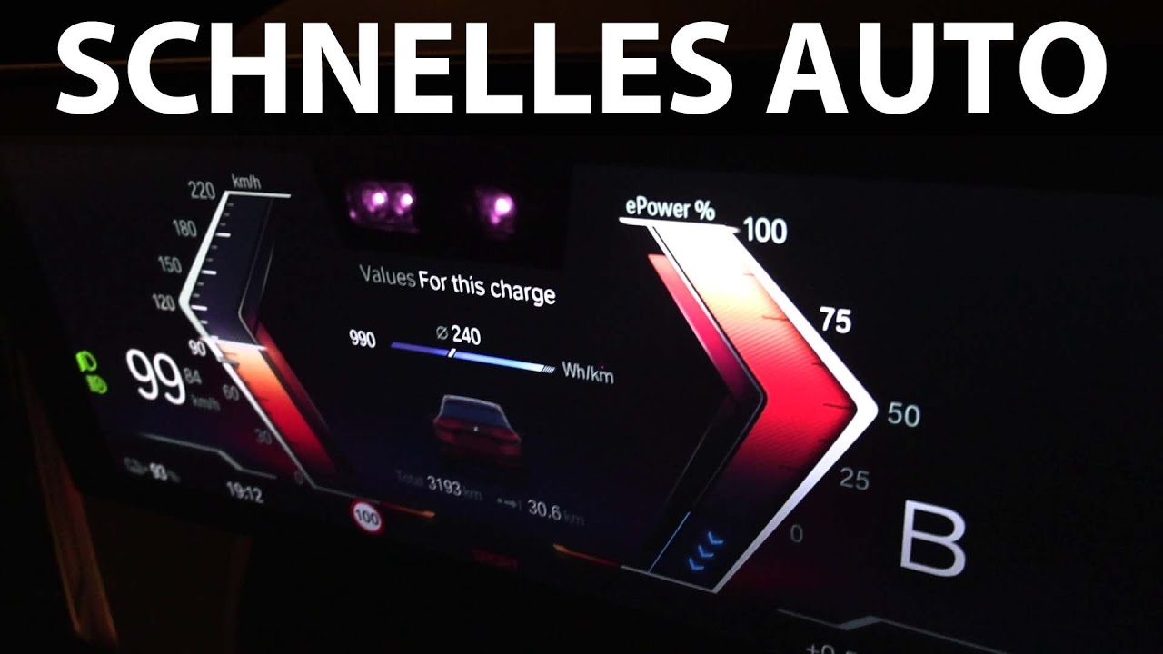 BMW iX xDrive50 acceleration and noise test - YouTube