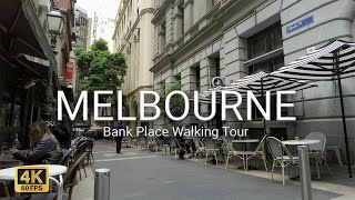 Melbourne, Bank Place Walking Tour 4K