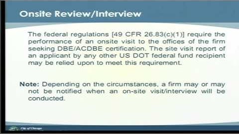 The ABC’s of DBE and ACDBE Certification