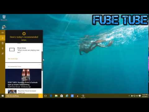 How to use Cortana on windows 10