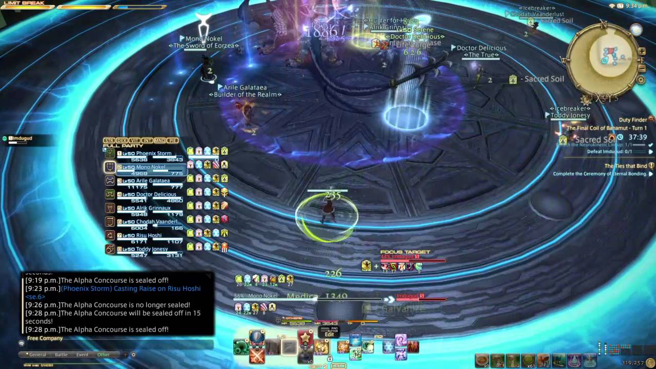 The Binding Coil of Bahamut Turn 10 (Team Sabertooth)
